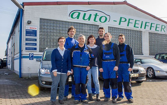 Das Team von Auto Pfeiffer